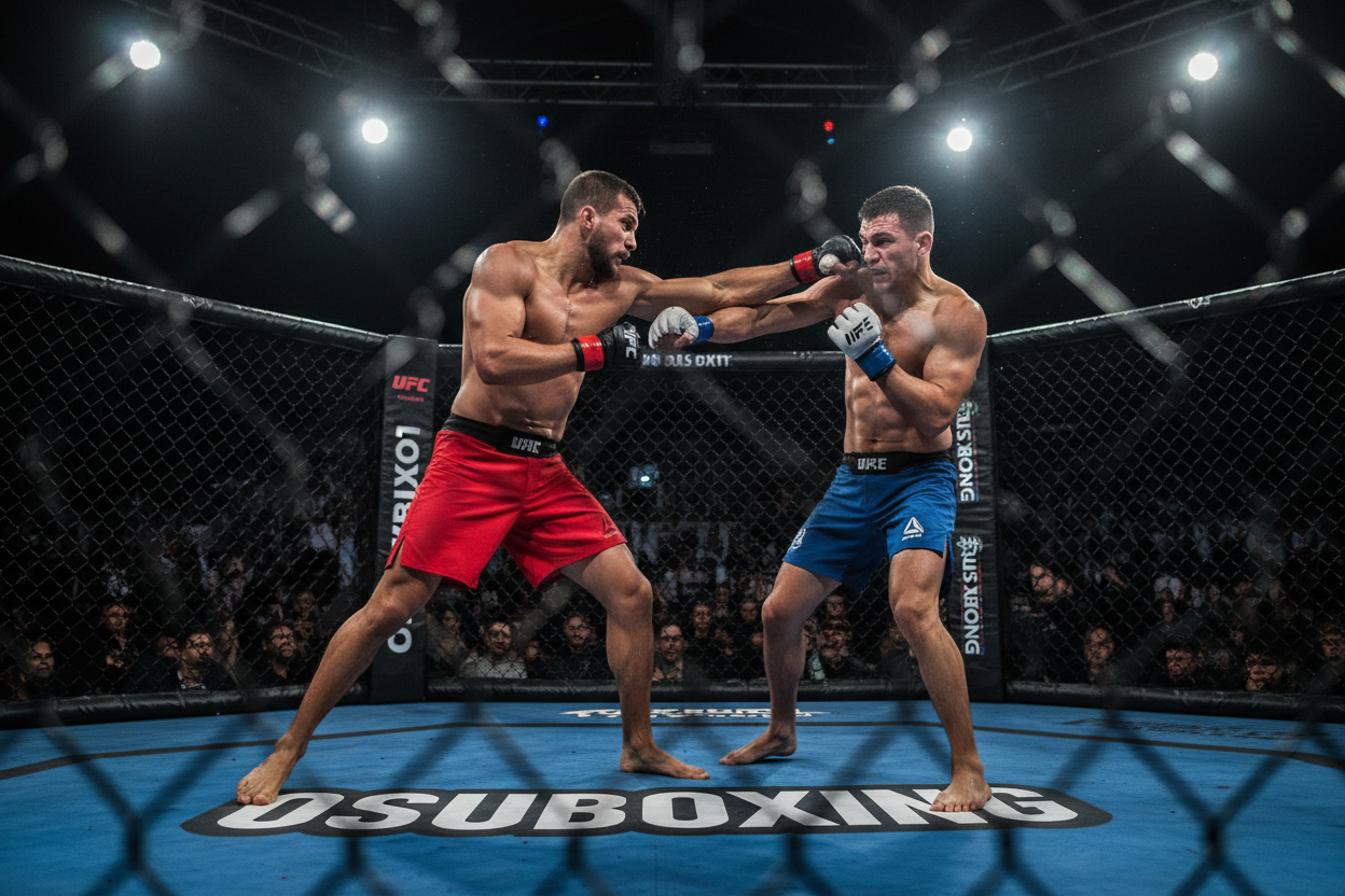 Kan je een mma fight creëren met de naam usoboxing